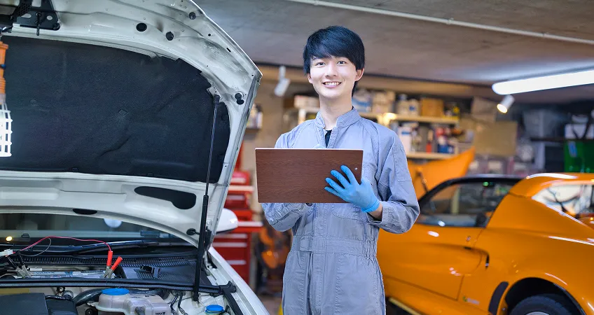 年間1,000台の修理実績のイメージ