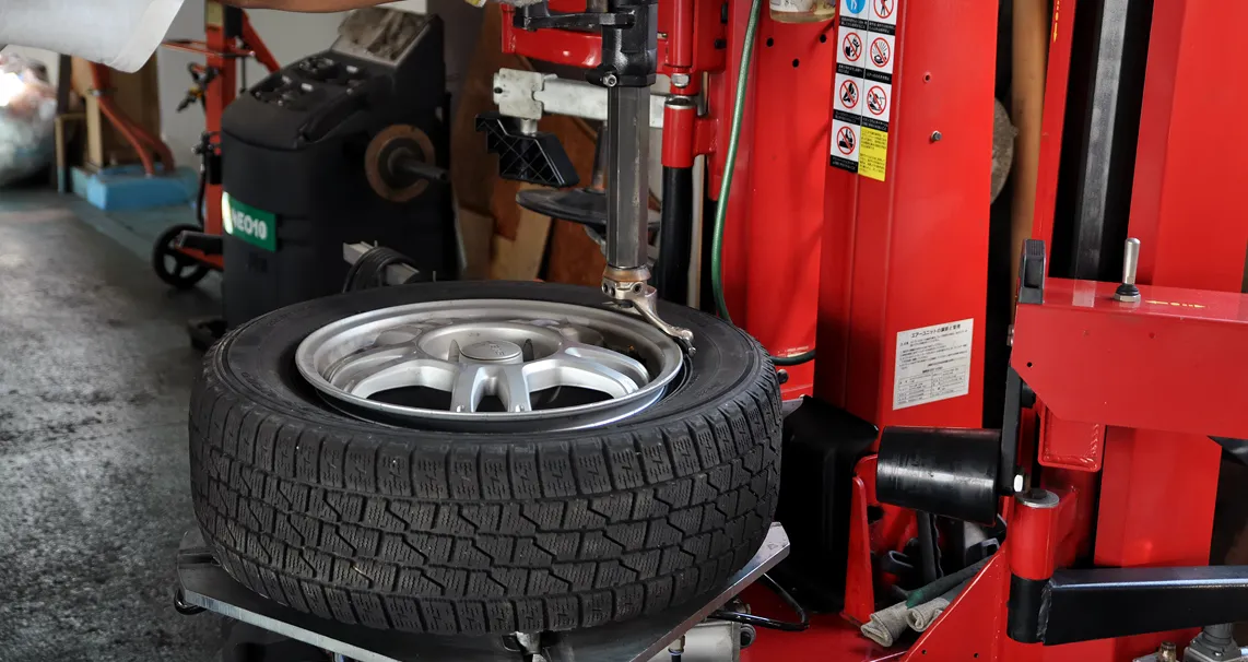 タイヤ交換のイメージ