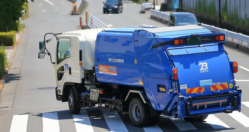 トラック（パッカー車等の架装車）の販売・修理のイメージ